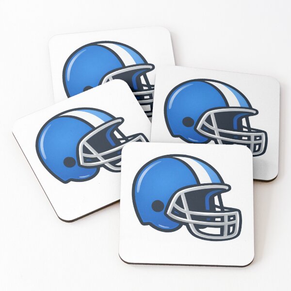 Item preview, Blue Football Helmet designed and sold by ballfooot.