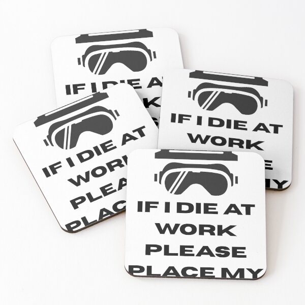 Item preview, If I Die at Work Please Place My PPE On Me designed and sold by JI-PIXEL-PLACE.