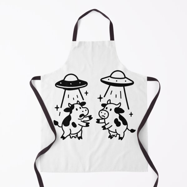 Item preview, Cows being abducted. Cows and Aliens designed and sold by Renlexd.