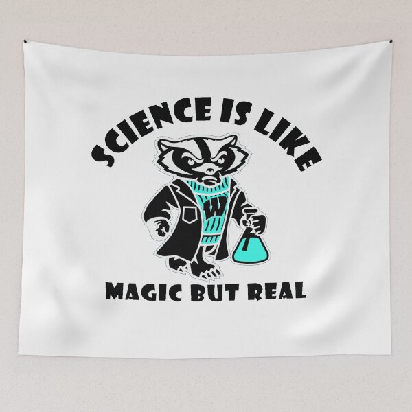 Item preview, Science Is Like Magic, But Real designed and sold by WEALLSTUDENTS.