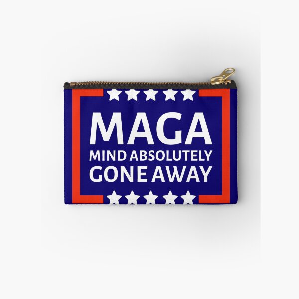 Item preview, MAGA means mind absolutely gone away. designed and sold by Rachel the Artist .