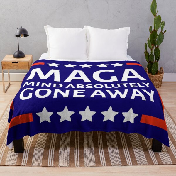 Item preview, MAGA means mind absolutely gone away. designed and sold by Rachel the Artist .