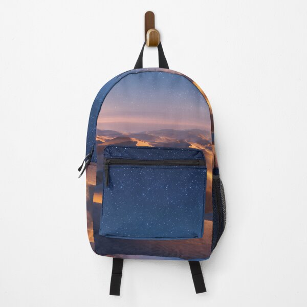 Item preview, Starry Desert Dunes at Twilight – Golden Sands & Milky Way Glow designed and sold by EK-World.