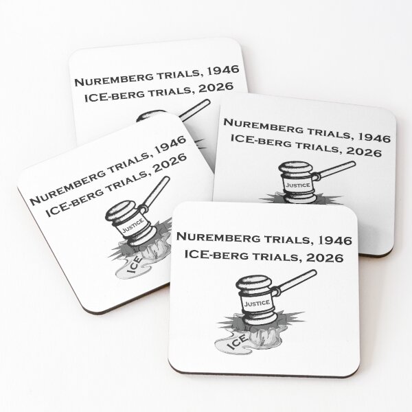 Item preview, Nuremberg Trials (1946), ICE Trials (2026) designed and sold by Practicing Progressive.