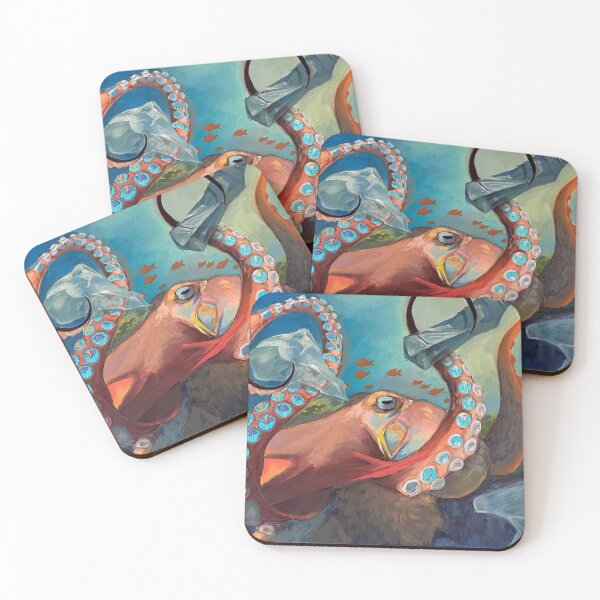 Item preview, Octopus Painting designed and sold by chi-aroscuro.