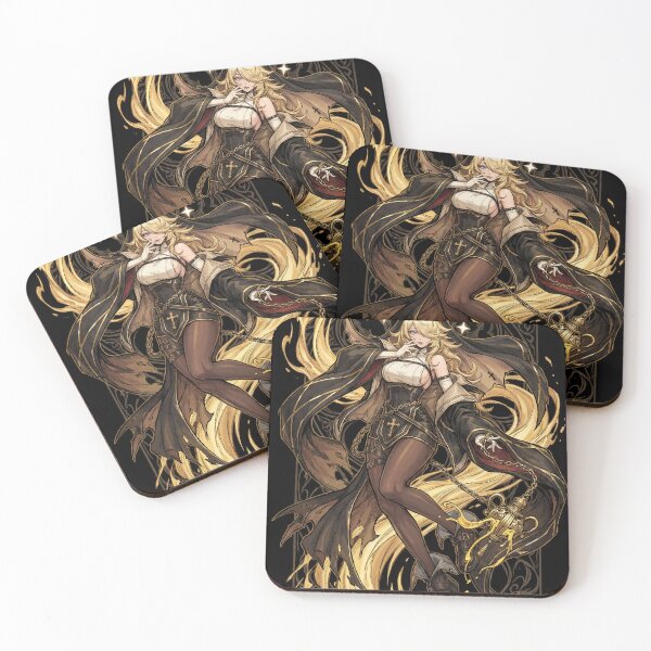 Item preview, Orlea Chaos Zero Nightmare Healing Nun Yellow Slimes Voracity Holy Crusaders Fan Art Portrait designed and sold by Senpaiwaves.