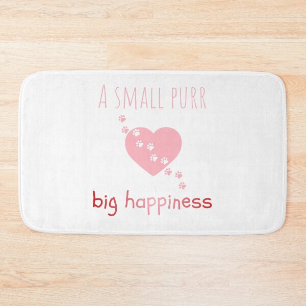 Item preview, A Small Purr, Big Happiness – Cozy Aesthetic Cat Sticker designed and sold by GOTCHO1.