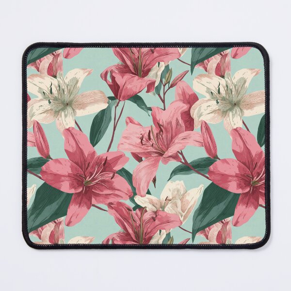 Item preview, Colorful Lilies Floral  - Birth Flower Pattern  - Moms Day Gifts designed and sold by RoyalStarsPatts.