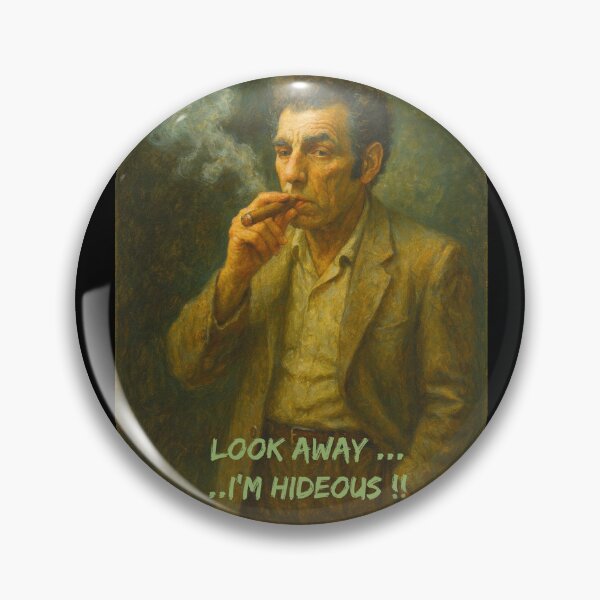 Item preview, Look Away I'm Hideous designed and sold by Halifaxartguy.