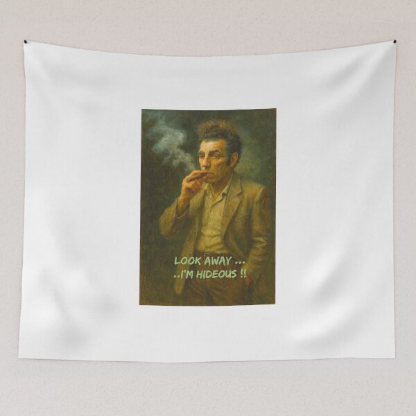 Item preview, Look Away I'm Hideous designed and sold by Halifaxartguy.