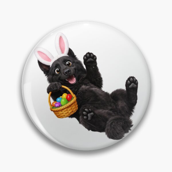 Item preview, Easter Belgian Groenendael designed and sold by Sillytoe.