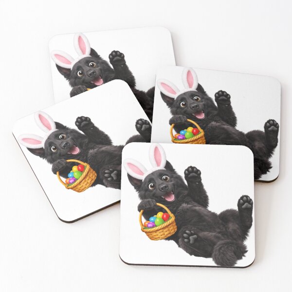 Item preview, Easter Belgian Groenendael designed and sold by Sillytoe.