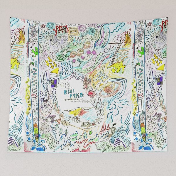 Item preview, Bonkers - Blue Radio Album Cover designed and sold by Sam Curfman.