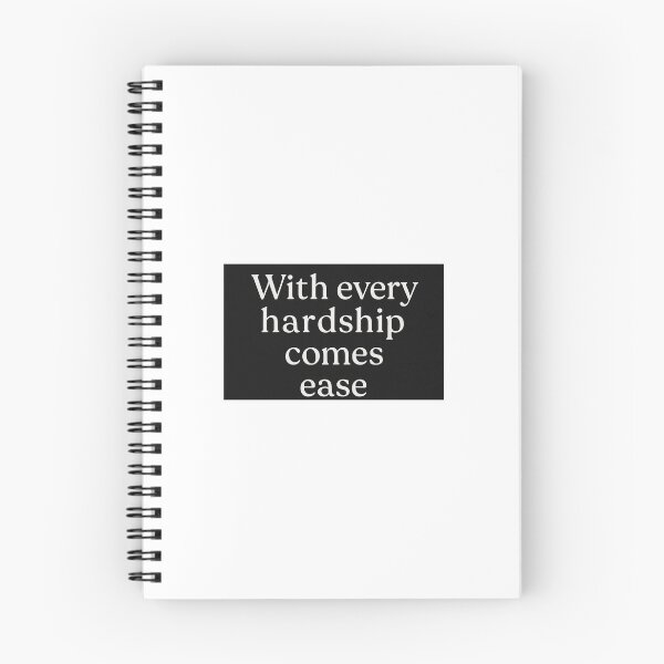 Item preview, With Every Hardship Comes Ease designed and sold by Our-redbubble.