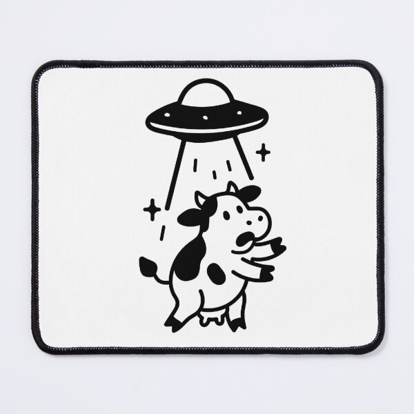 Item preview, Cows being abducted. Cows and Aliens. Cow 2 designed and sold by Renlexd.