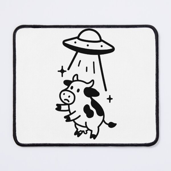 Item preview, Cows being abducted. Cows and Aliens. Cow 1 designed and sold by Renlexd.