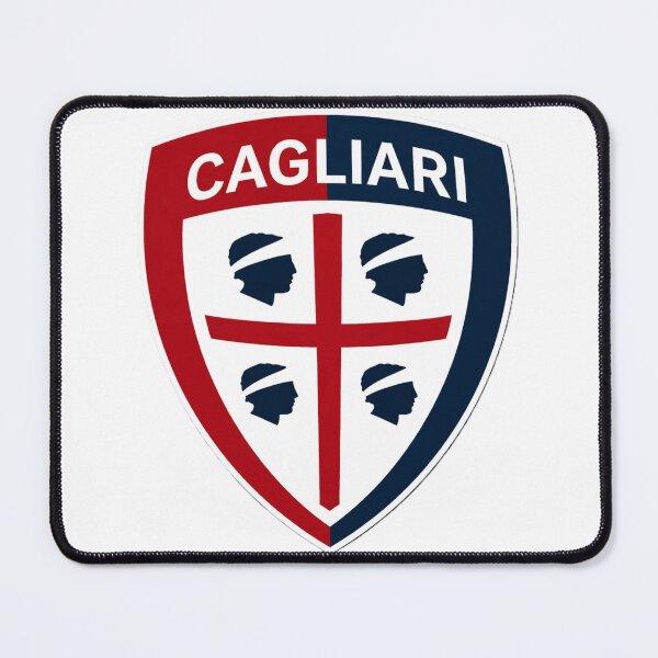 Item preview, Cagliari Inspired Football Crest – Sardinian Soccer Shield Fan Art designed and sold by RAVisuals.