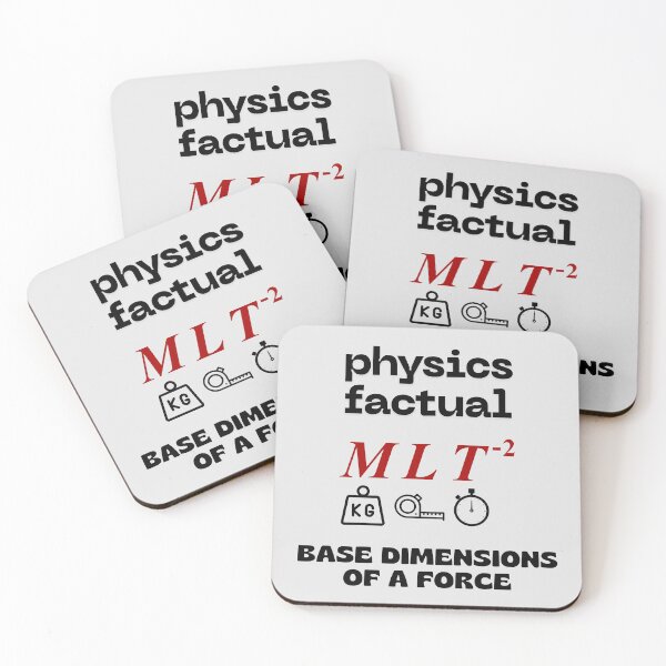 Item preview, Physics Factual - Base Dimensions of a Force. designed and sold by MPC-Mince-Pies.