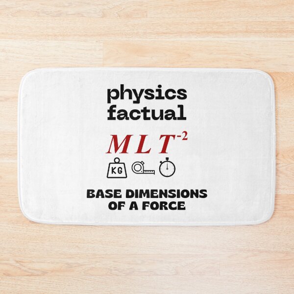 Item preview, Physics Factual - Base Dimensions of a Force. designed and sold by MPC-Mince-Pies.