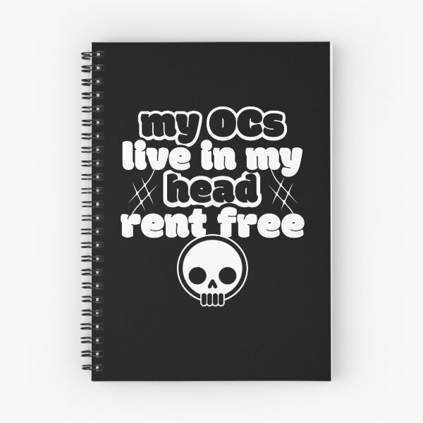 Item preview, My OCs Live in My Head Rent Free designed and sold by picadillyprints.