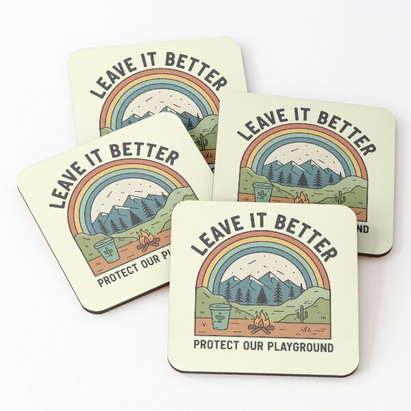 Item preview, Leave it better, protect our playground designed and sold by LuloCreative.