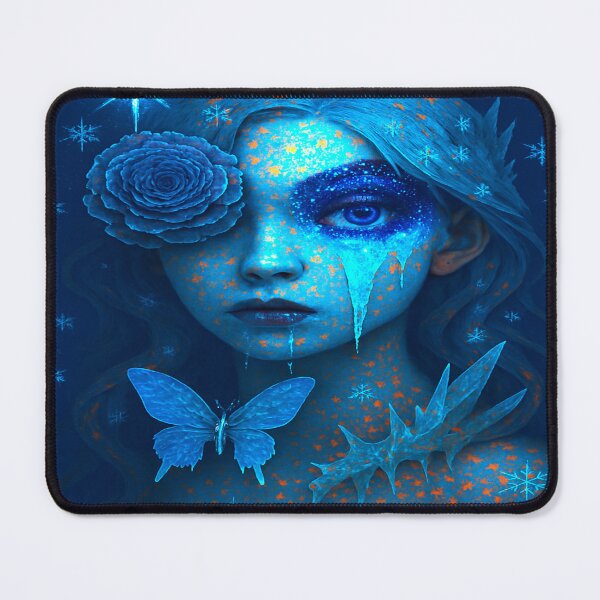 Item preview, The Face of the Snowflake Muse designed and sold by Ecosetereos.