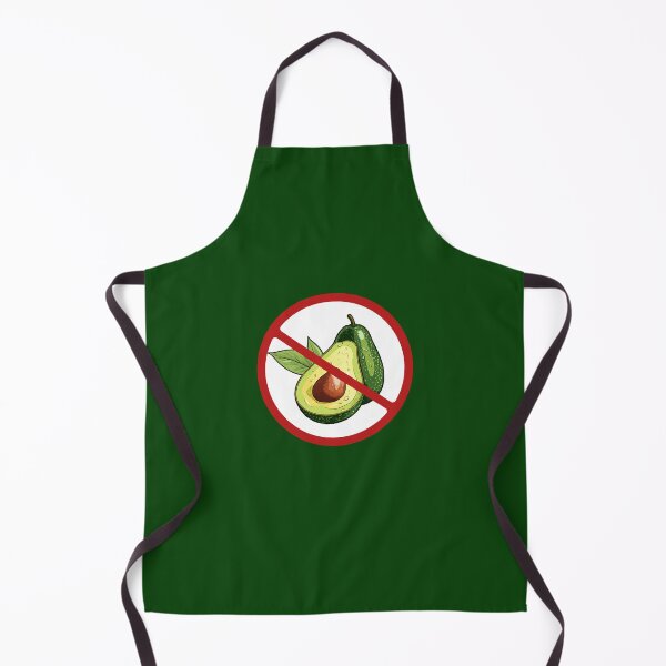 Item preview, PROHIBITED SIGN: Green Avocado, Novelty Sign, Fruit  designed and sold by AASparksDesigns.