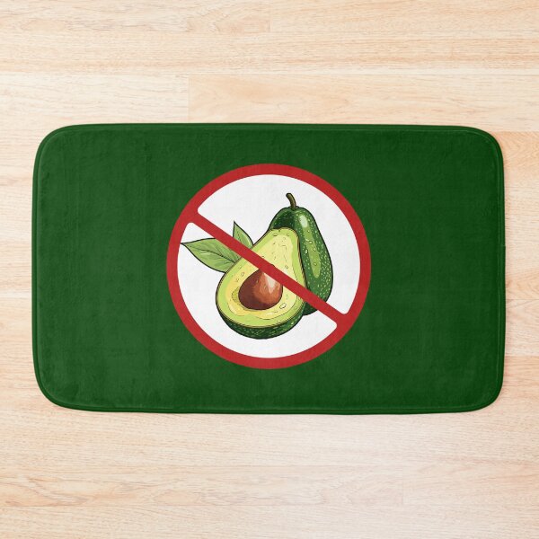 Item preview, PROHIBITED SIGN: Green Avocado, Novelty Sign, Fruit  designed and sold by AASparksDesigns.