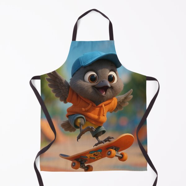Item preview, Skater Mourning Warbler designed and sold by Sillytoe.