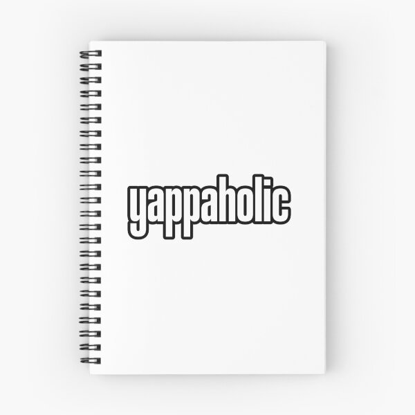 Item preview, yappaholic, Yap Memes Outline Typography designed and sold by Memes N Lore .