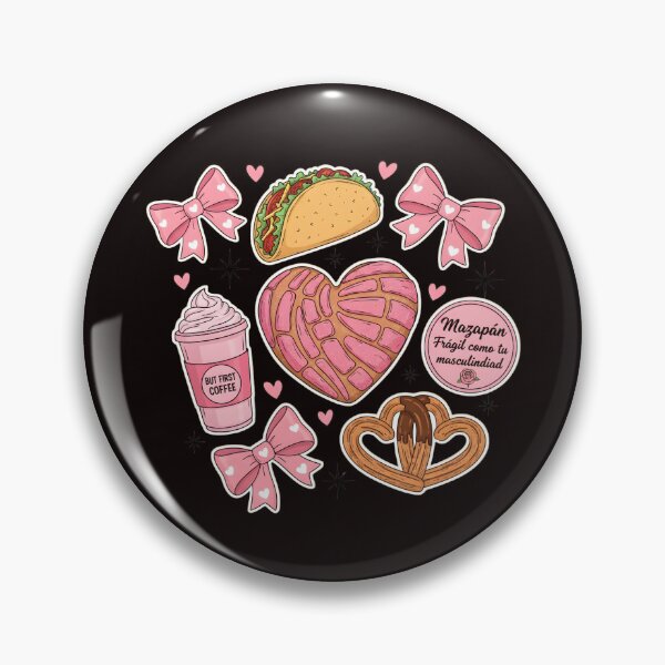 Item preview, Valentine Concha Pan Dulce, Funny Mexican Bread Lover, Valentine Xoxo, Valentine Coquette, Mexican Sweet Breads designed and sold by DesignDenDo ⭐⭐⭐⭐⭐.