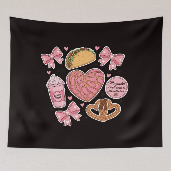 Item preview, Valentine Concha Pan Dulce, Funny Mexican Bread Lover, Valentine Xoxo, Valentine Coquette, Mexican Sweet Breads designed and sold by DesignDenDo ⭐⭐⭐⭐⭐.