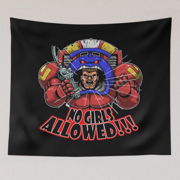 Item preview, Space King No Girls Allowed! designed and sold by paraptorkeet.