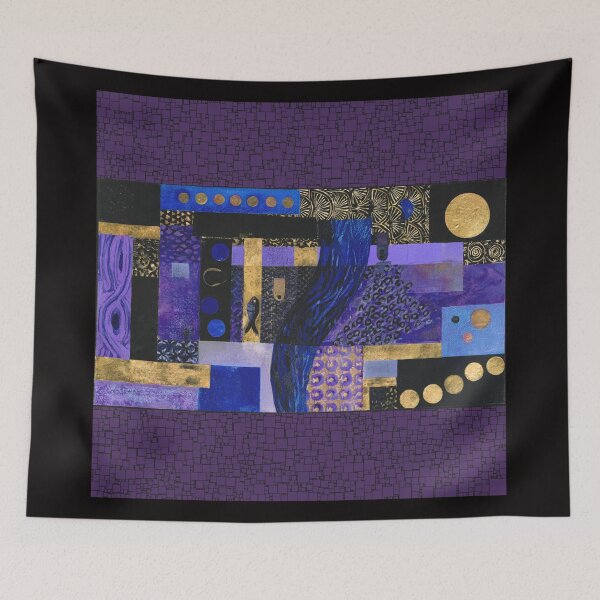 Item preview, Golden purple Eclipse: Abstract Harmony designed and sold by Helios Be. Lavsh.