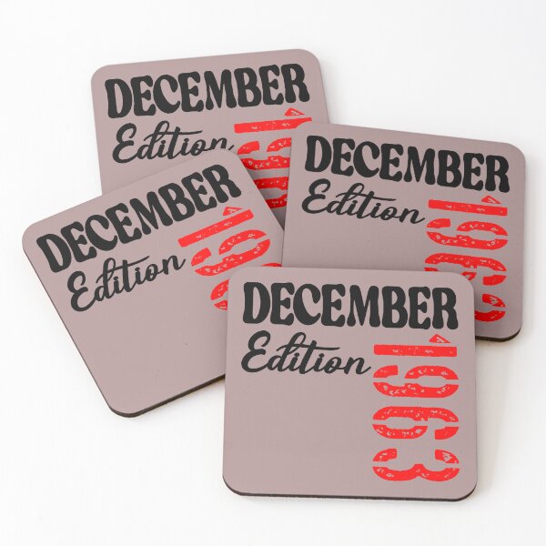 Item preview, 63rd birthday December 1963 designed and sold by minimalartstory.