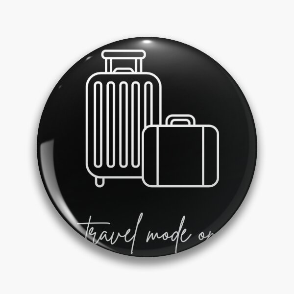 Item preview, Minimalist Travel Suitcases Icon Travel Mode On Typography designed and sold by Digital Muse 7.