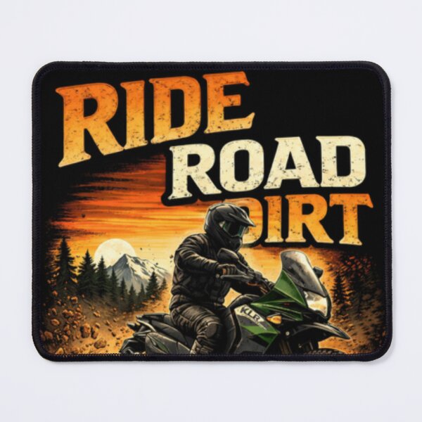 Item preview, ride road dirt klr 650 logo designed and sold by RideRoadDirt.