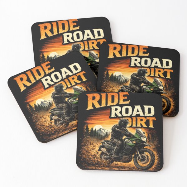 Item preview, ride road dirt klr 650 logo designed and sold by RideRoadDirt.