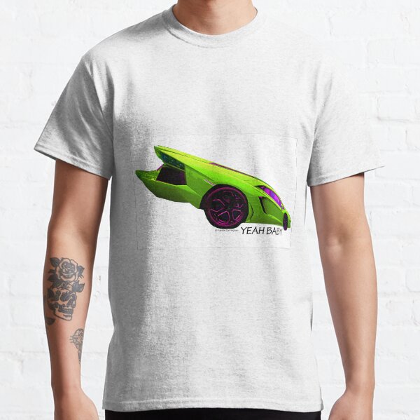 Super Car Art - Yeah Baby Classic T-Shirt