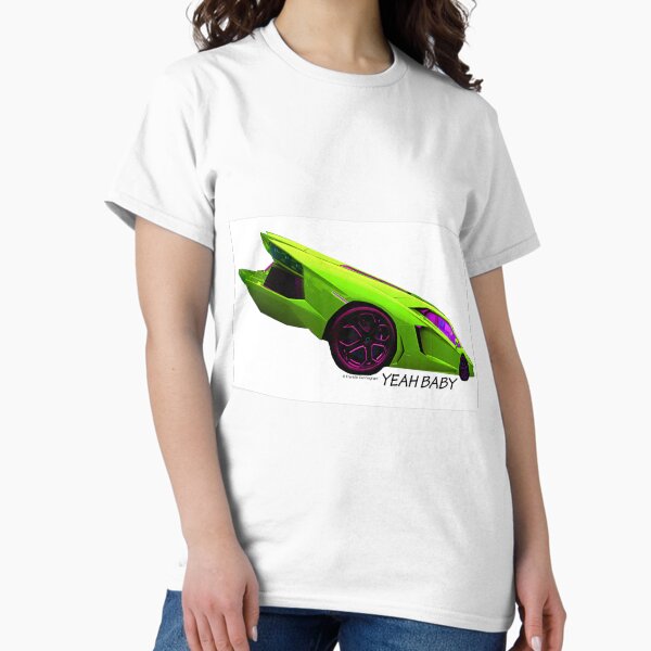 Super Car Art - Yeah Baby Classic T-Shirt