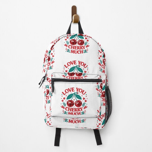 Item preview, Love You Cherry Much: Retro Disco Cherries & Hearts designed and sold by Polarisofficial.