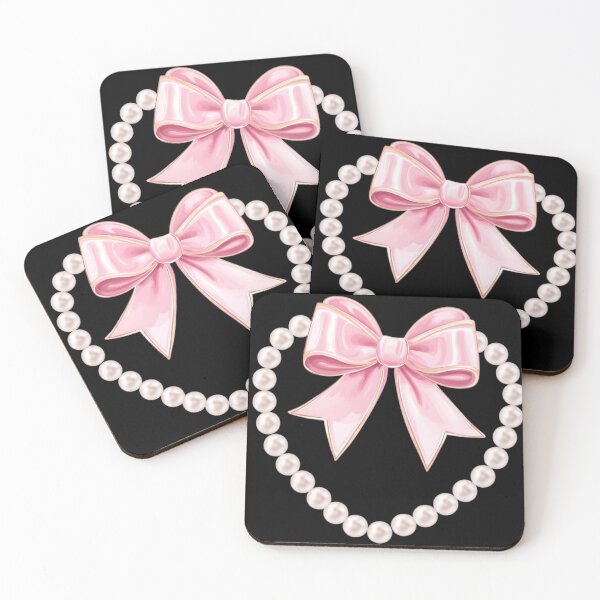 Item preview, Coquette Pearl Heart, Coquette Bow, Coquette Big Bow Heart, Valentine's Day, valentine's day bow designed and sold by DesignDenDo ⭐⭐⭐⭐⭐.