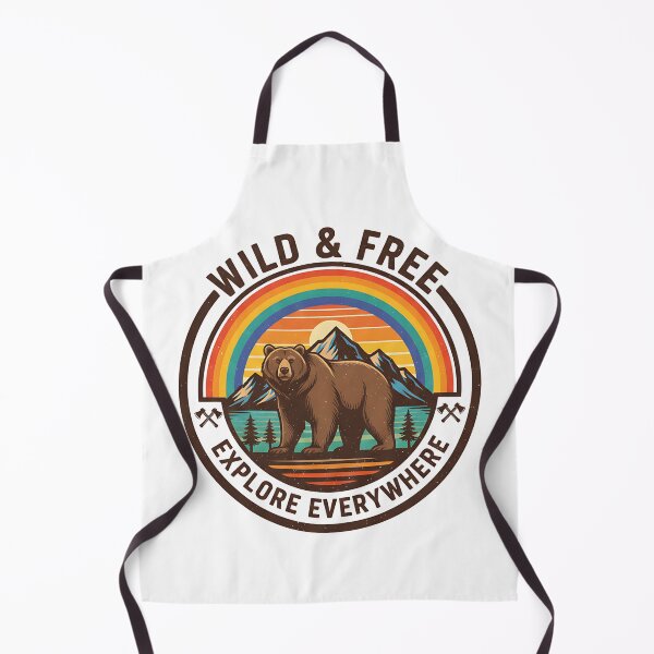Item preview, Wild and free, explore everywhere designed and sold by LuloCreative.