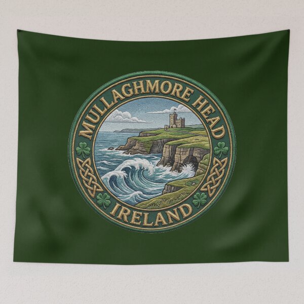 Item preview, Mullaghmore Head, Ireland – Cliffs & Coastal Castle designed and sold by Girih.