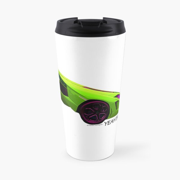 Super Car Art - Yeah Baby Travel Mug