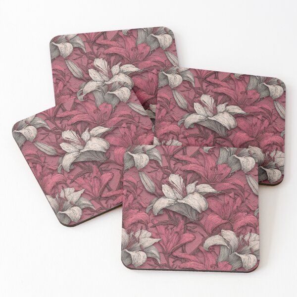 Item preview, Chic Lilies  - Flower Garden Pattern  - Retirement Gifts For Men designed and sold by RoyalStarsPatts.