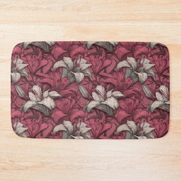 Item preview, Chic Lilies  - Flower Garden Pattern  - Retirement Gifts For Men designed and sold by RoyalStarsPatts.