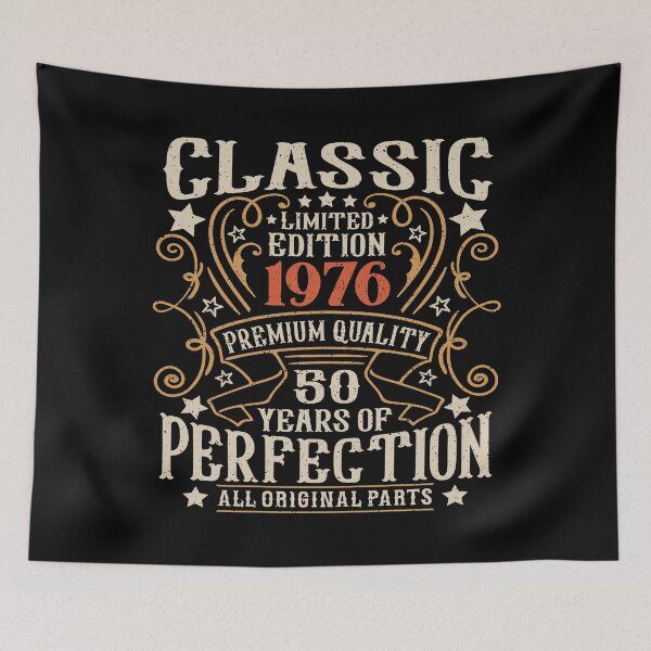 Item preview, 50th Birthday Vintage 1976 Classic 50 Years Old Men designed and sold by eclecTEEq.