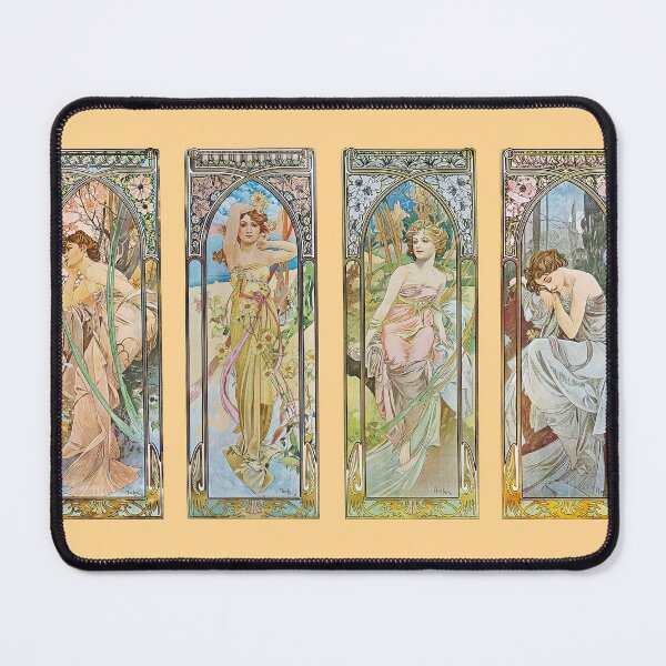 Item preview, Art Nouveau Women designed and sold by GrayHareCards.