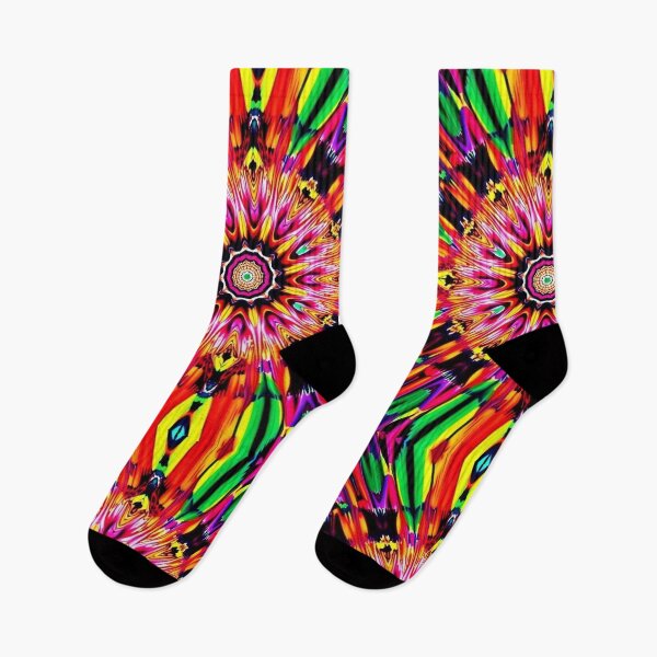 Item preview, Aesthetic Trippy Mandala Color Fusion designed and sold by HLPsychDesigns.